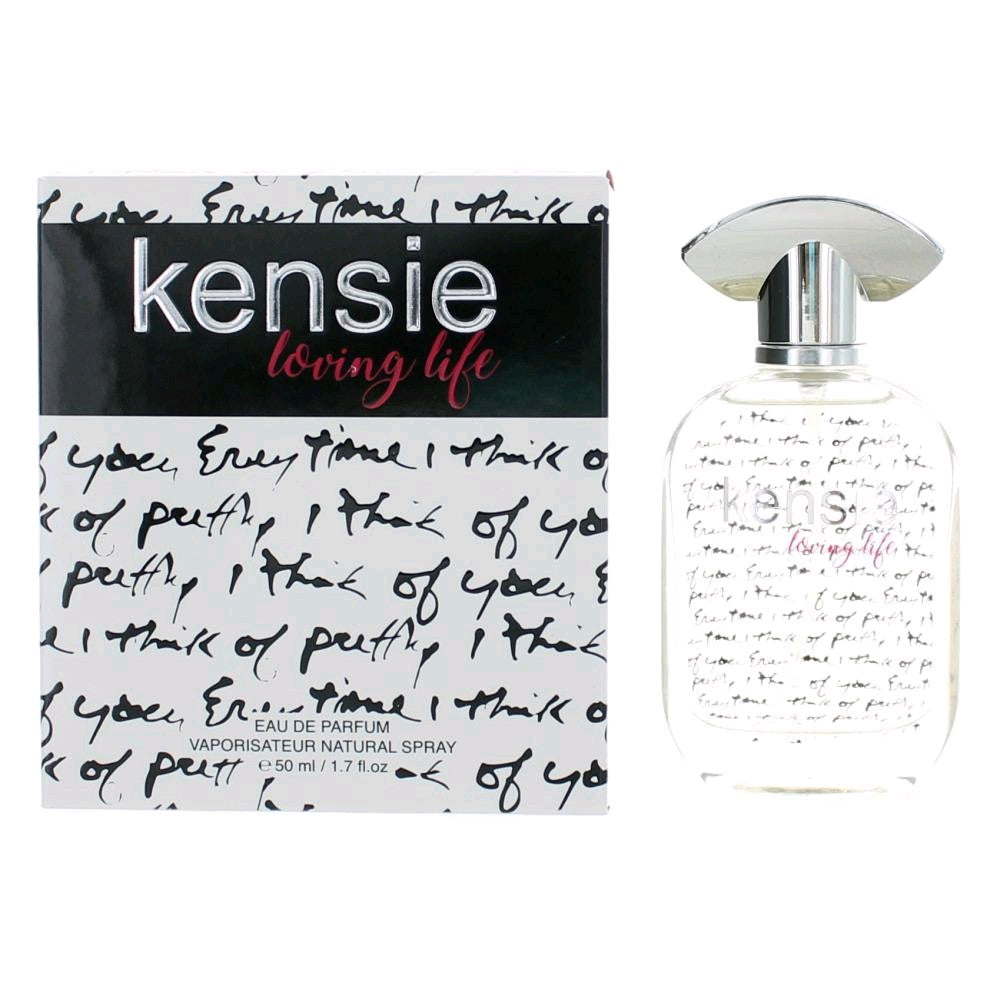 Bottle of Kensie Loving Life by Kensie, 1.7 oz Eau De Parfum Spray for Women